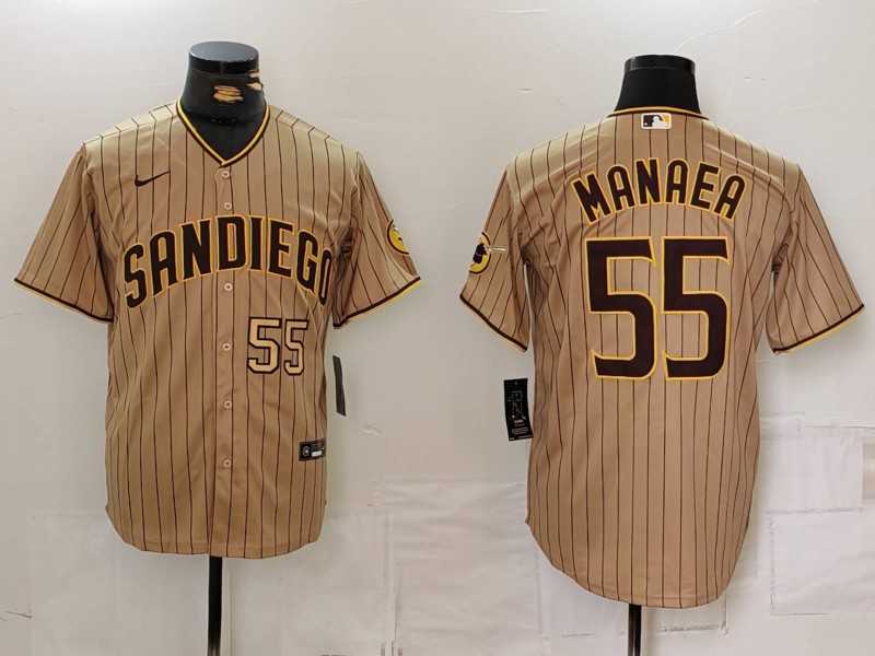 Men's San Diego Padres #55 Sean Manaea Khaki Cool Base Stitched Jerseys,We sell and wholesale Men's San Diego Padres #55 Sean Manaea Khaki Cool Base Stitched Jerseys on line form chian!